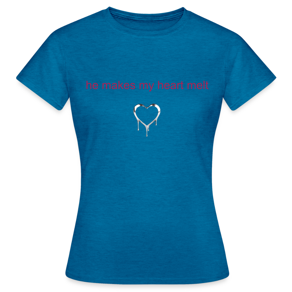 Women's T-Shirt bundle - antique blue sapphire heather