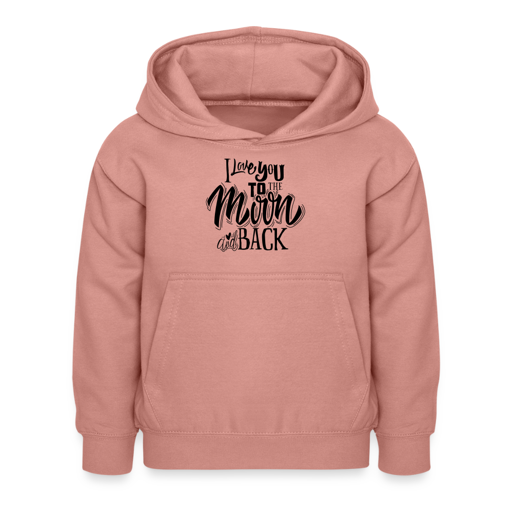 Kids Hoodie - dusky rose