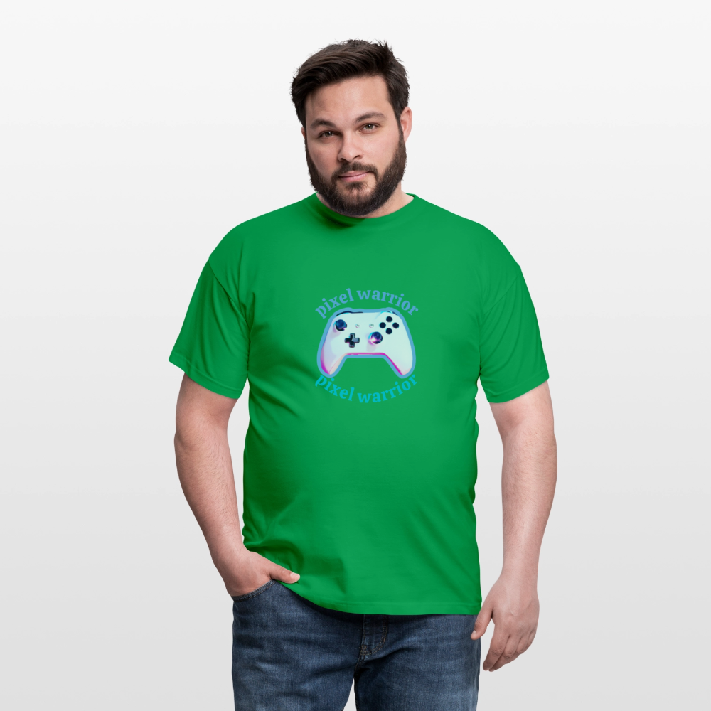 Men's T-Shirt PIXEL - kelly green