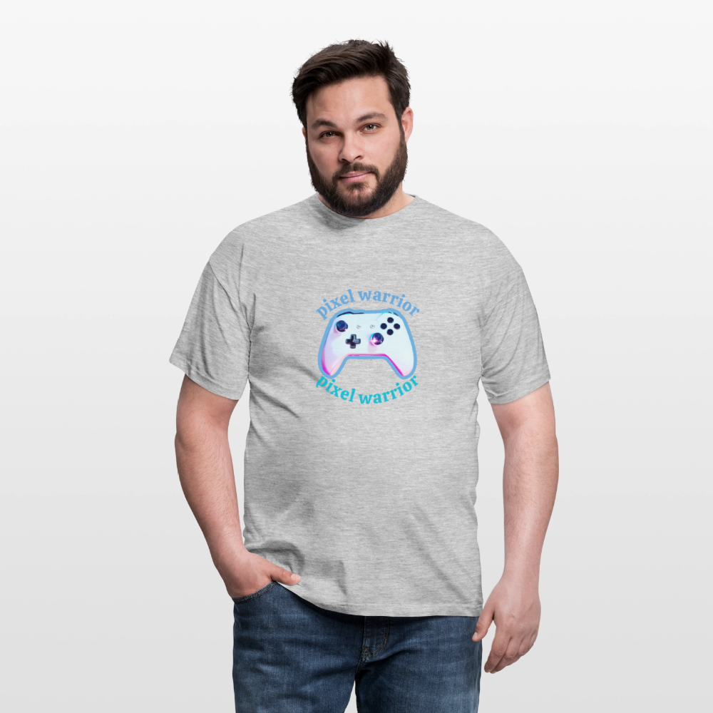 Men's T-Shirt PIXEL - heather grey