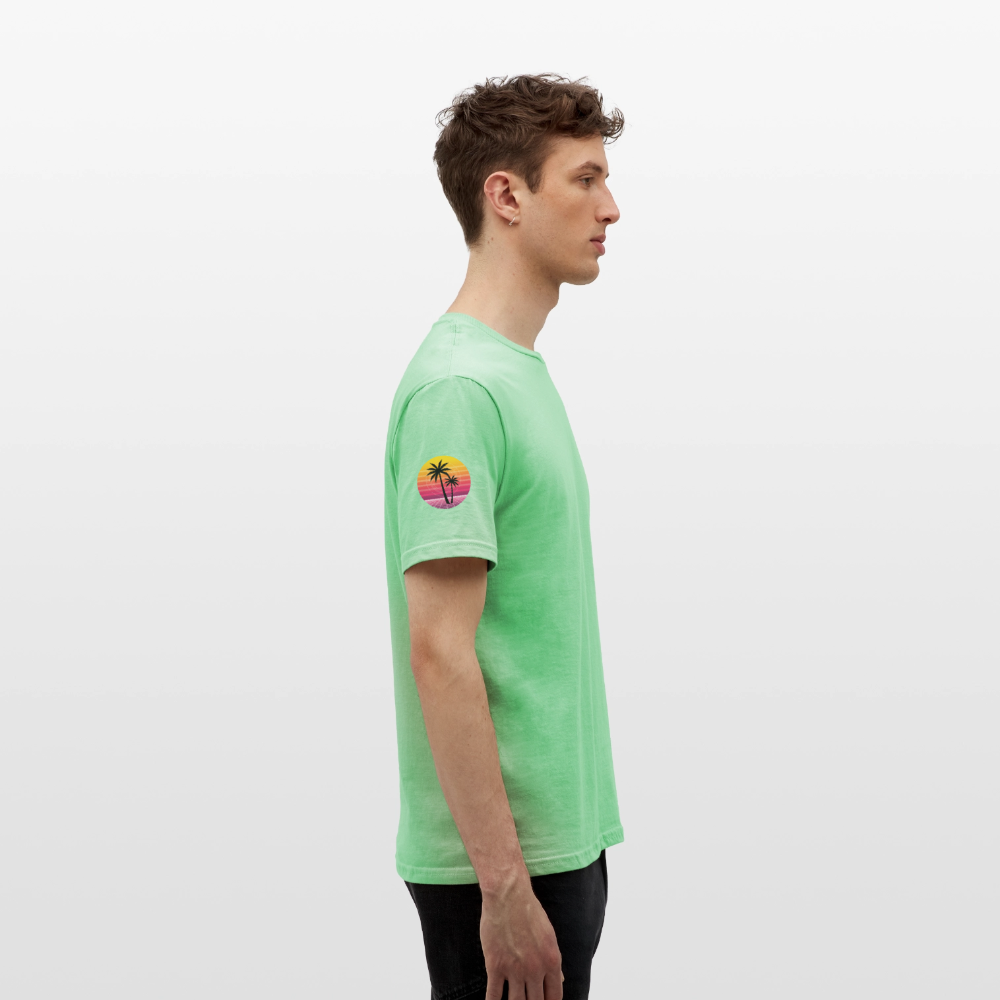 Men's T-Shirt beach - mint green