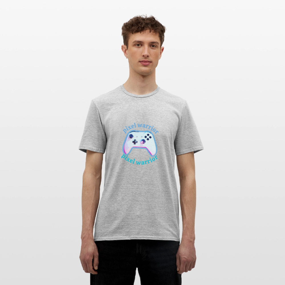 Men's T-Shirt PIXEL - heather grey