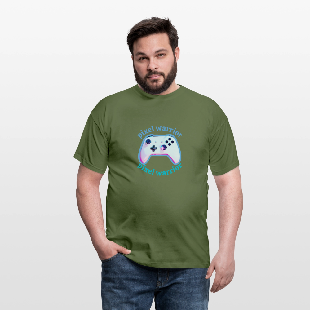 Men's T-Shirt PIXEL - military green