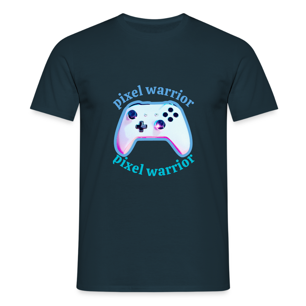 Men's T-Shirt PIXEL - navy