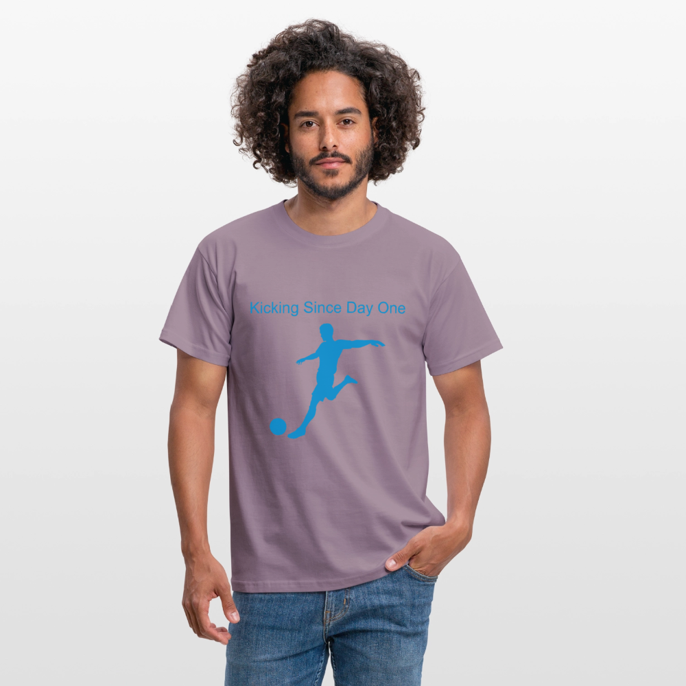 Men's T-Shirt - purple-grey
