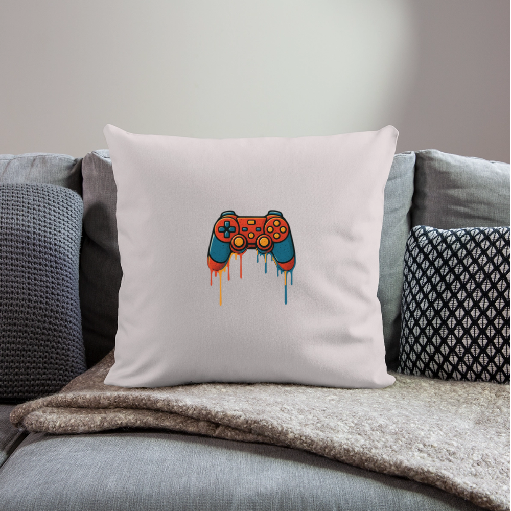 Sofa pillowcase 17,3'' x 17,3'' (45 x 45 cm) GAMING - light taupe
