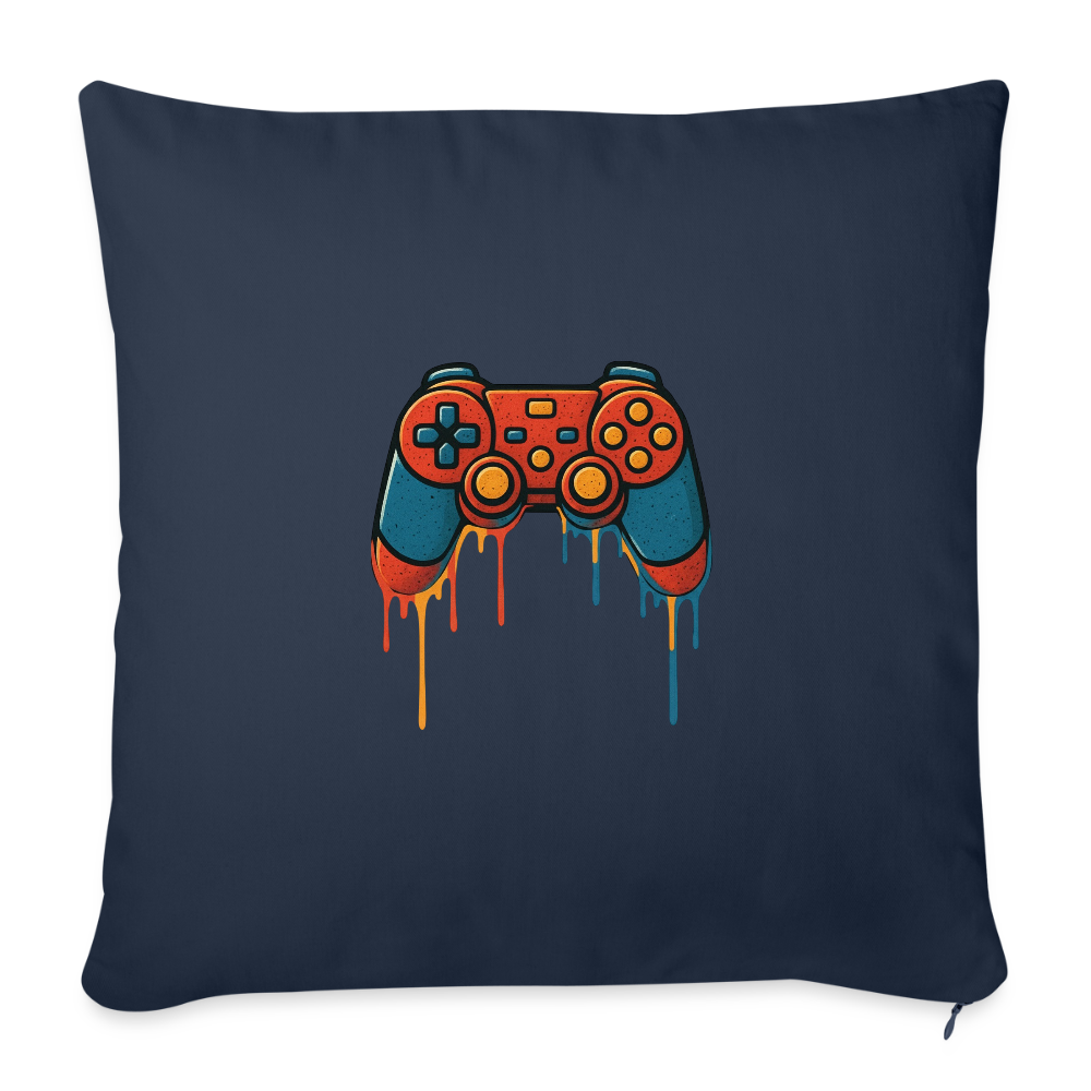 Sofa pillowcase 17,3'' x 17,3'' (45 x 45 cm) GAMING - navy