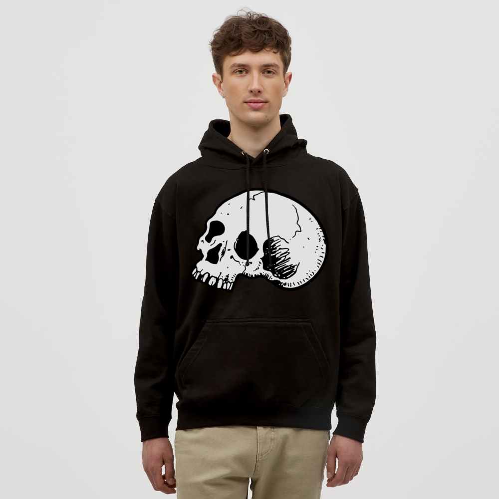 Unisex Hoodie SKULL - black