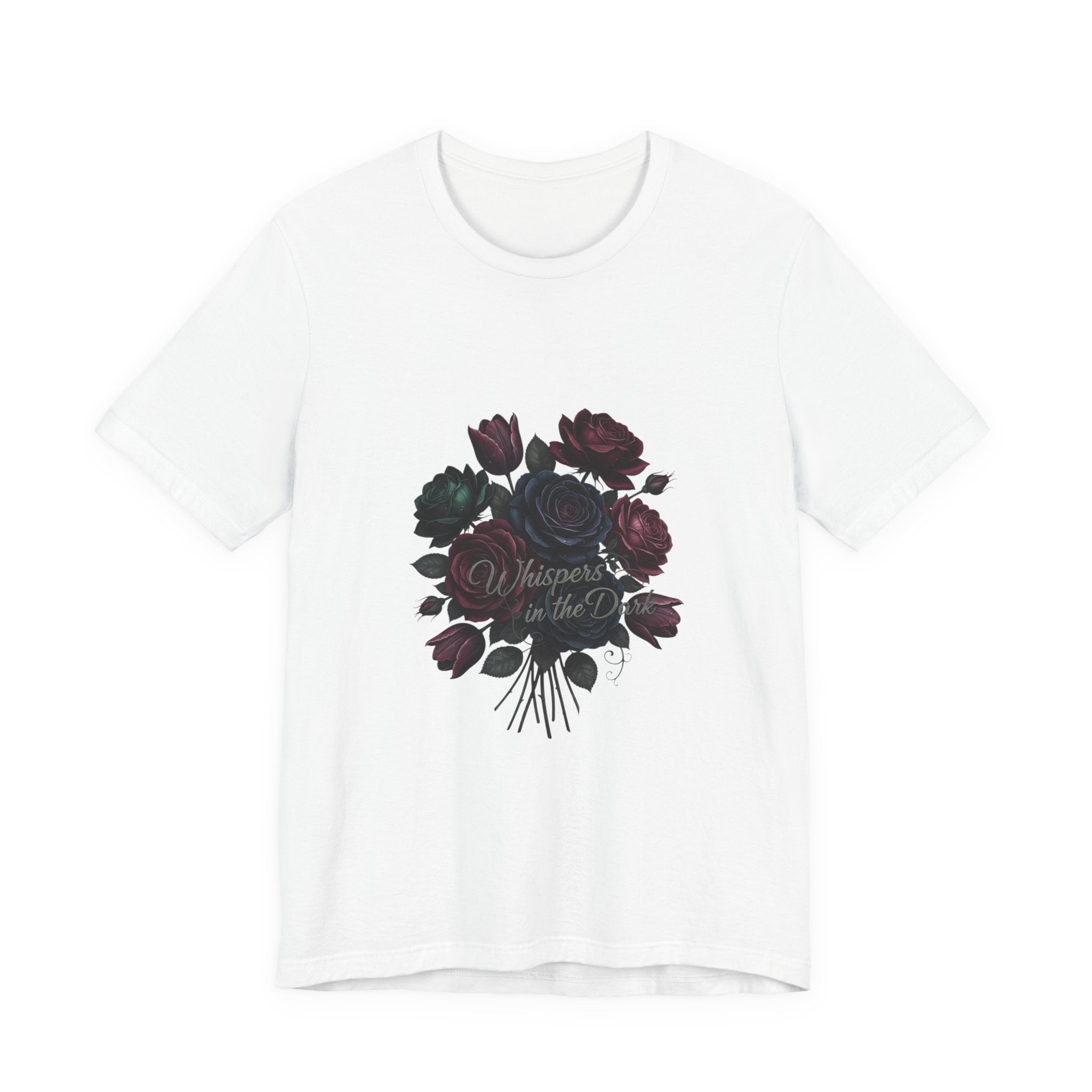 Moody Rose Bouquet Tee | dark floral shirt, midnight bloom