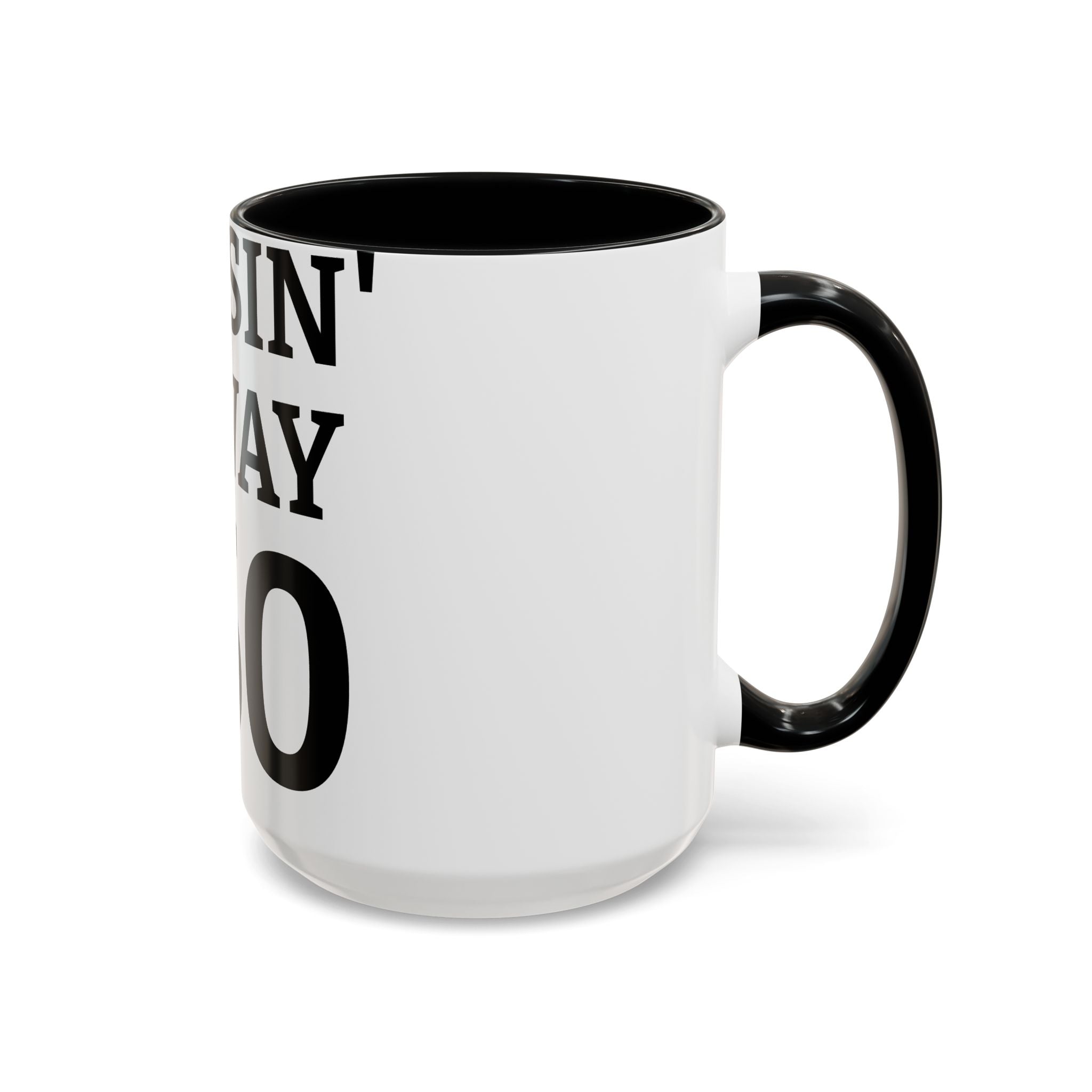 Cruisin' My Way into 60 Accent Coffee Mug – 11/15oz Birthday Gift