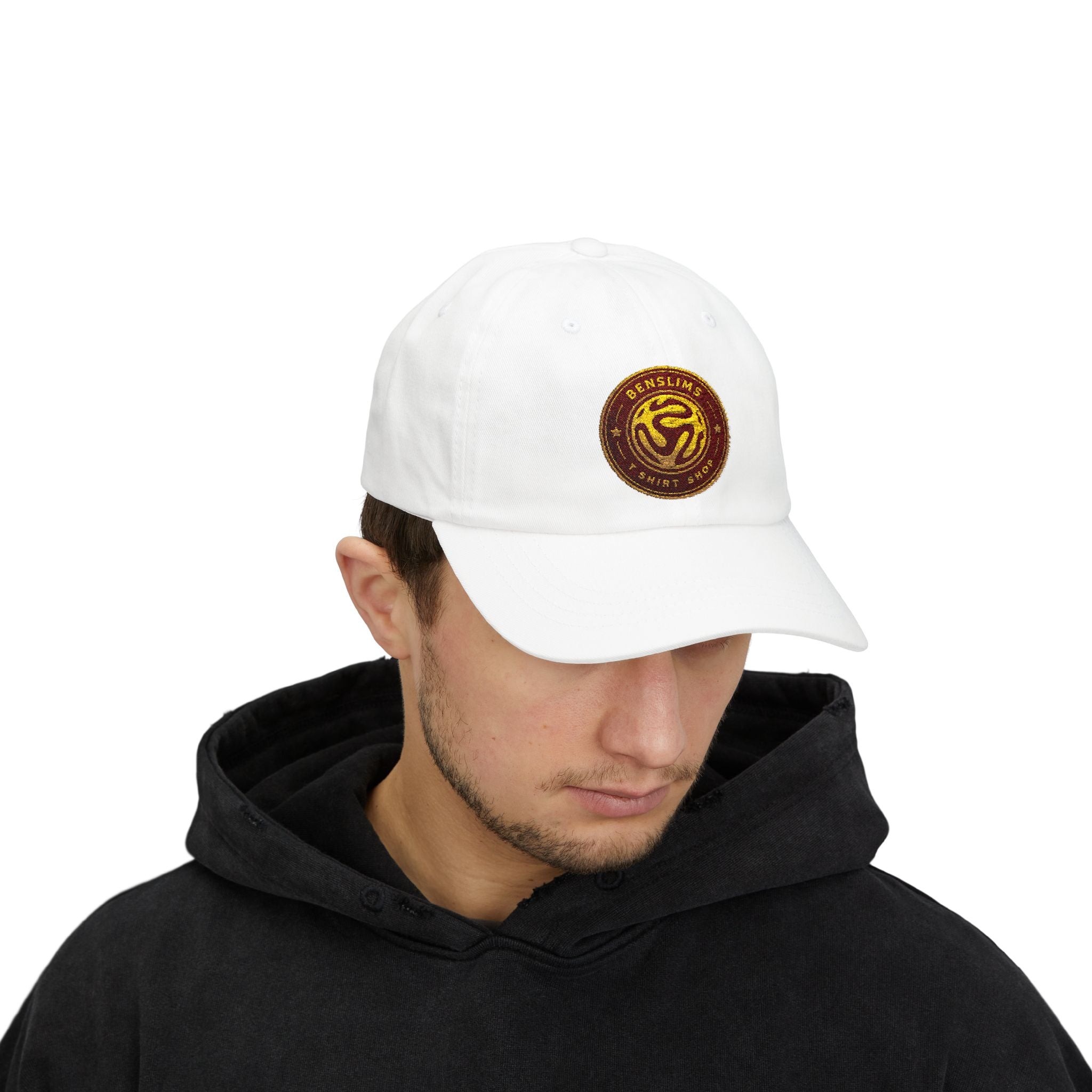 Dad Cap — Vintage Record Adapter Patch Embroidered Hat