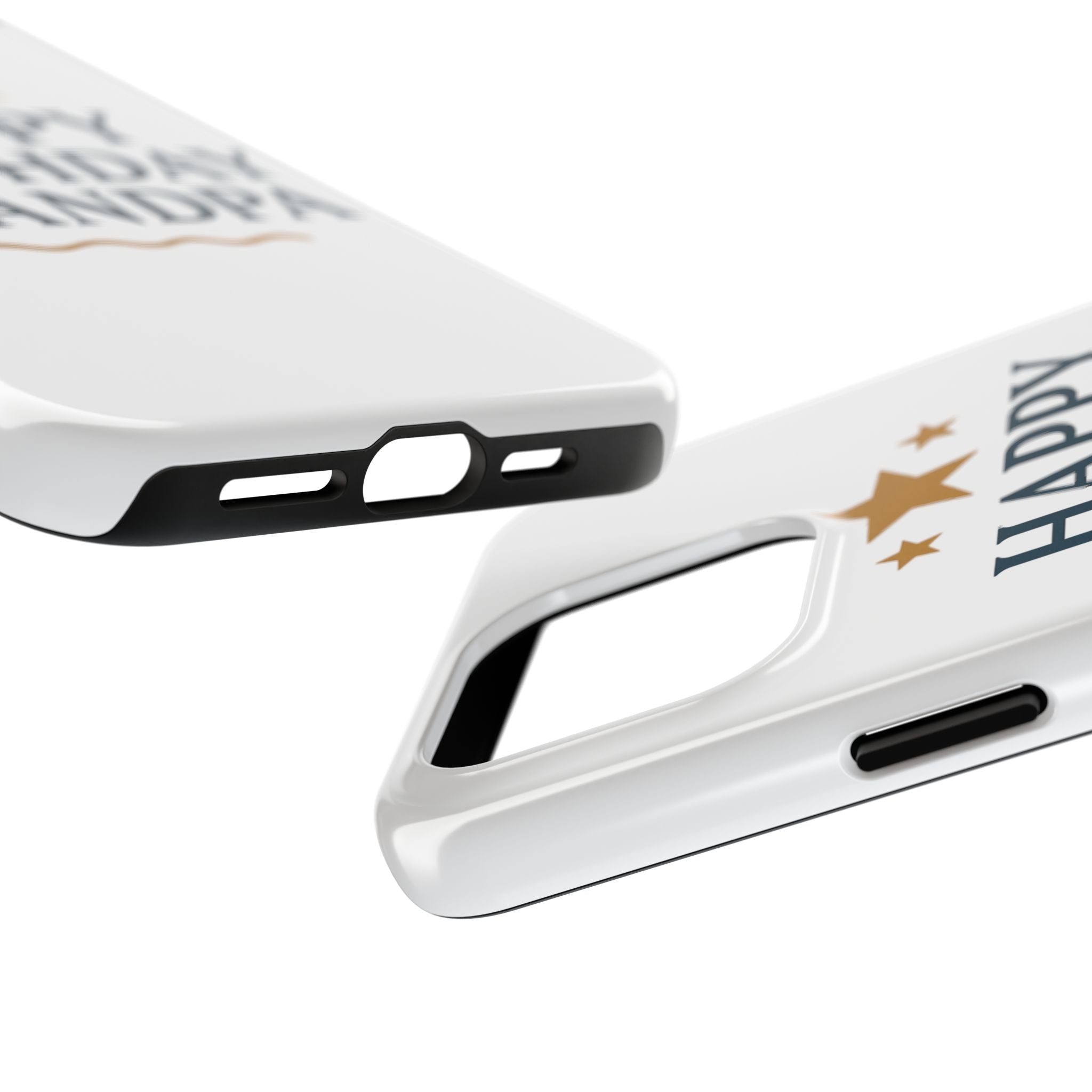 Happy Birthday Grandpa Tough Phone Case — Durable Protective Phone Cover for Grandfather