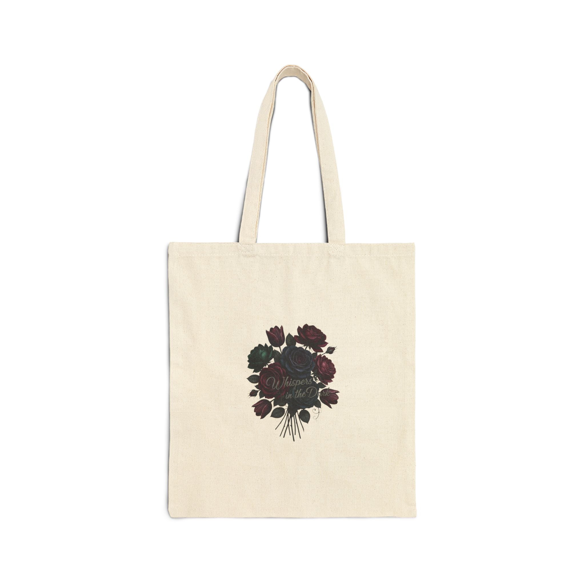 Moody Rose Bouquet Tote | moody floral, midnight bloom