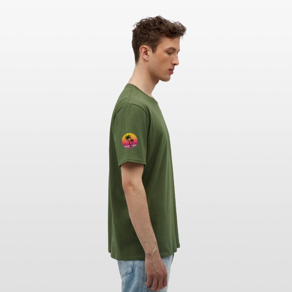 Men's T-Shirt beach - military green