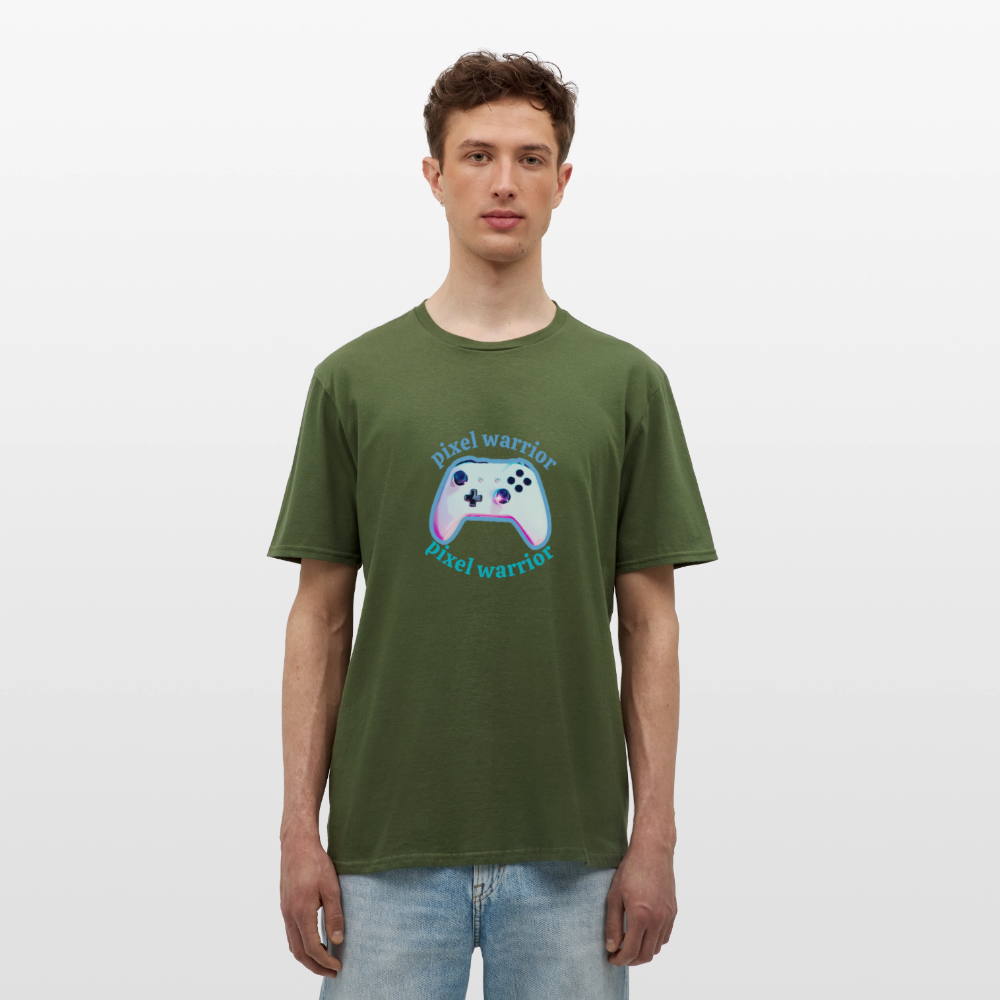 Men's T-Shirt PIXEL - military green