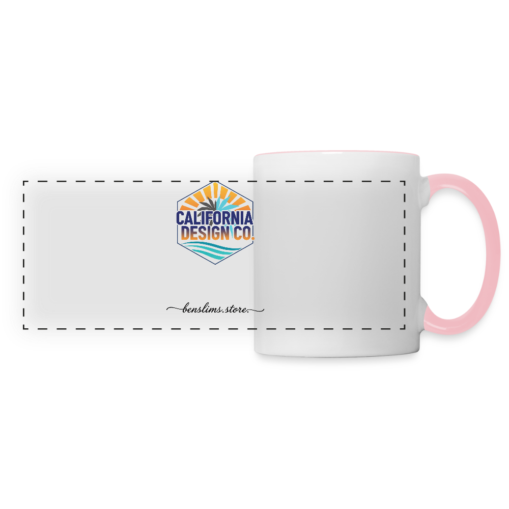 Panoramic Mug - white/pink