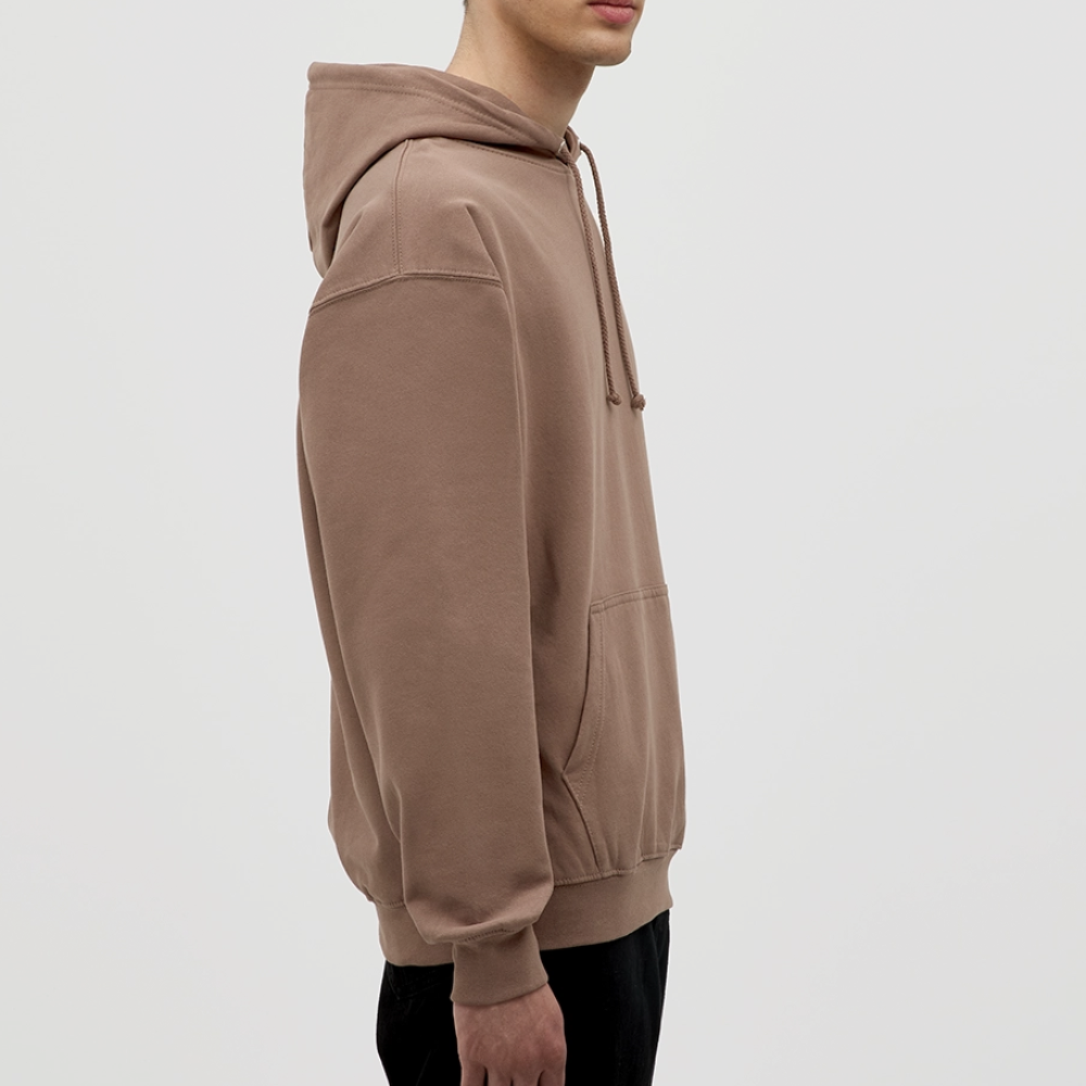 Unisex Hoodie Never say never - mocha