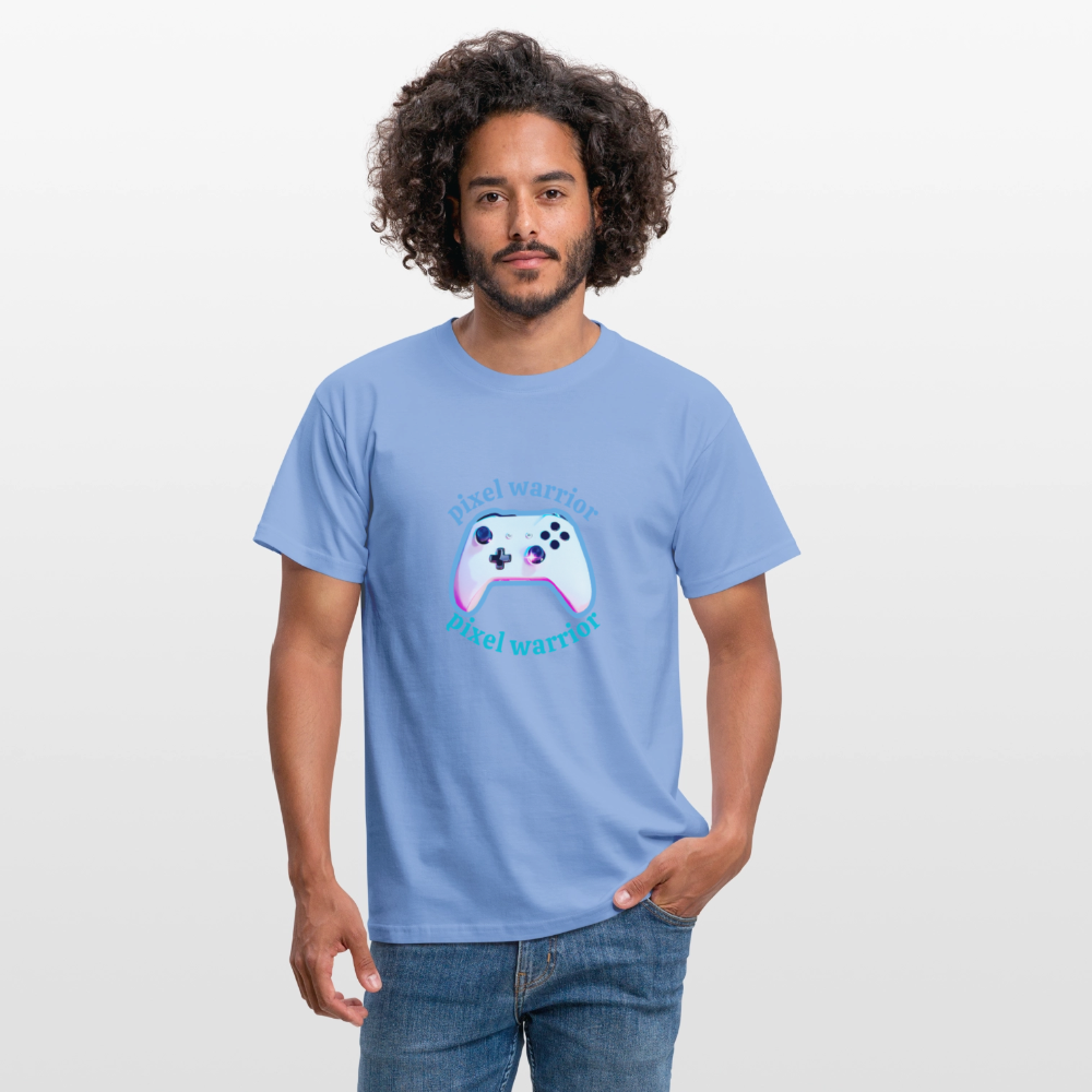 Men's T-Shirt PIXEL - carolina blue