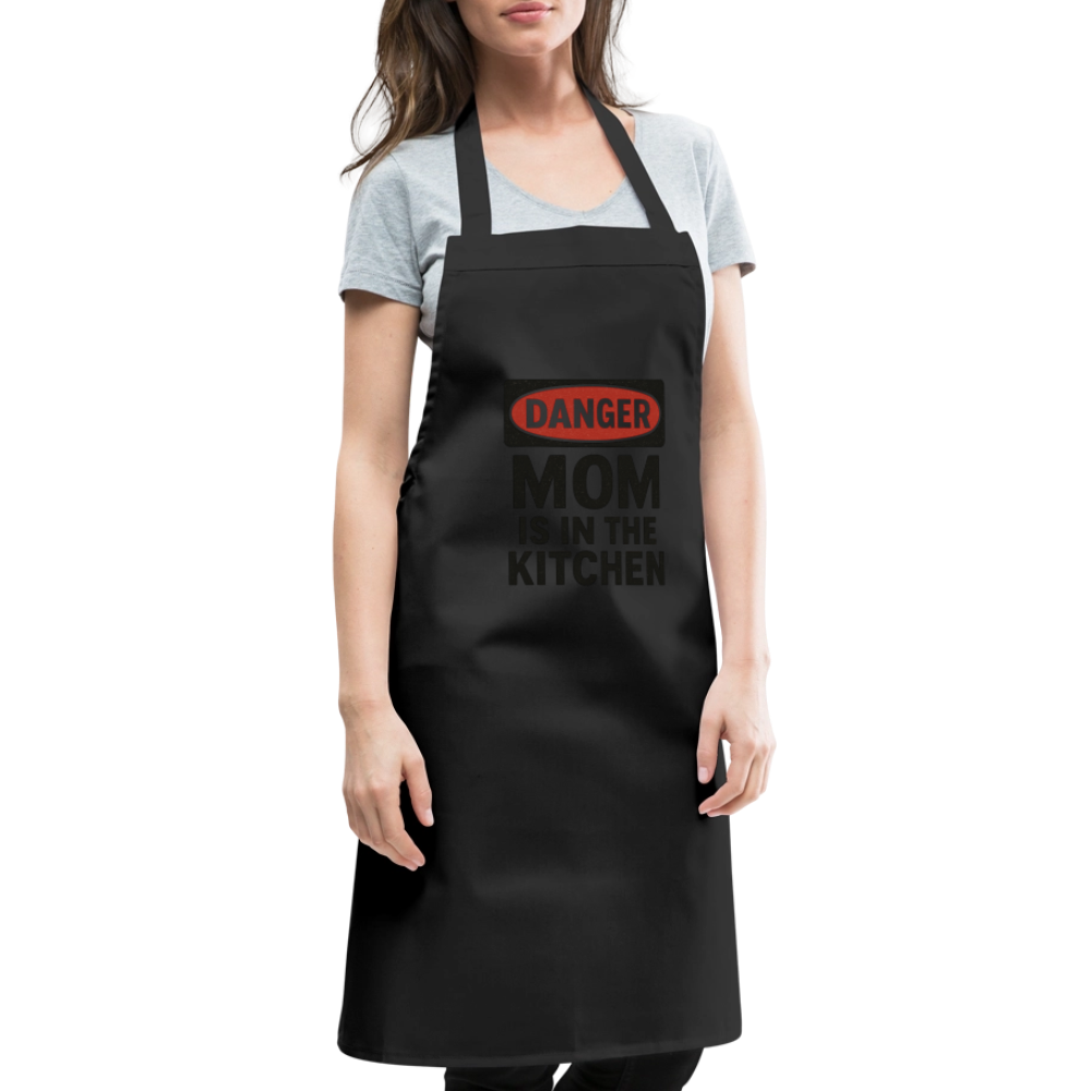 Cooking Apron MOM - black
