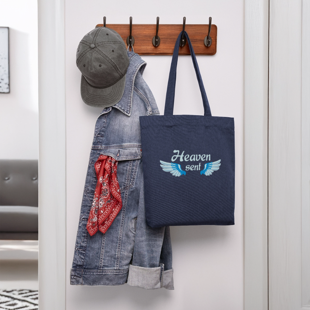 Stanley/Stella Heavyweight Recycled Tote Bag - melange blue