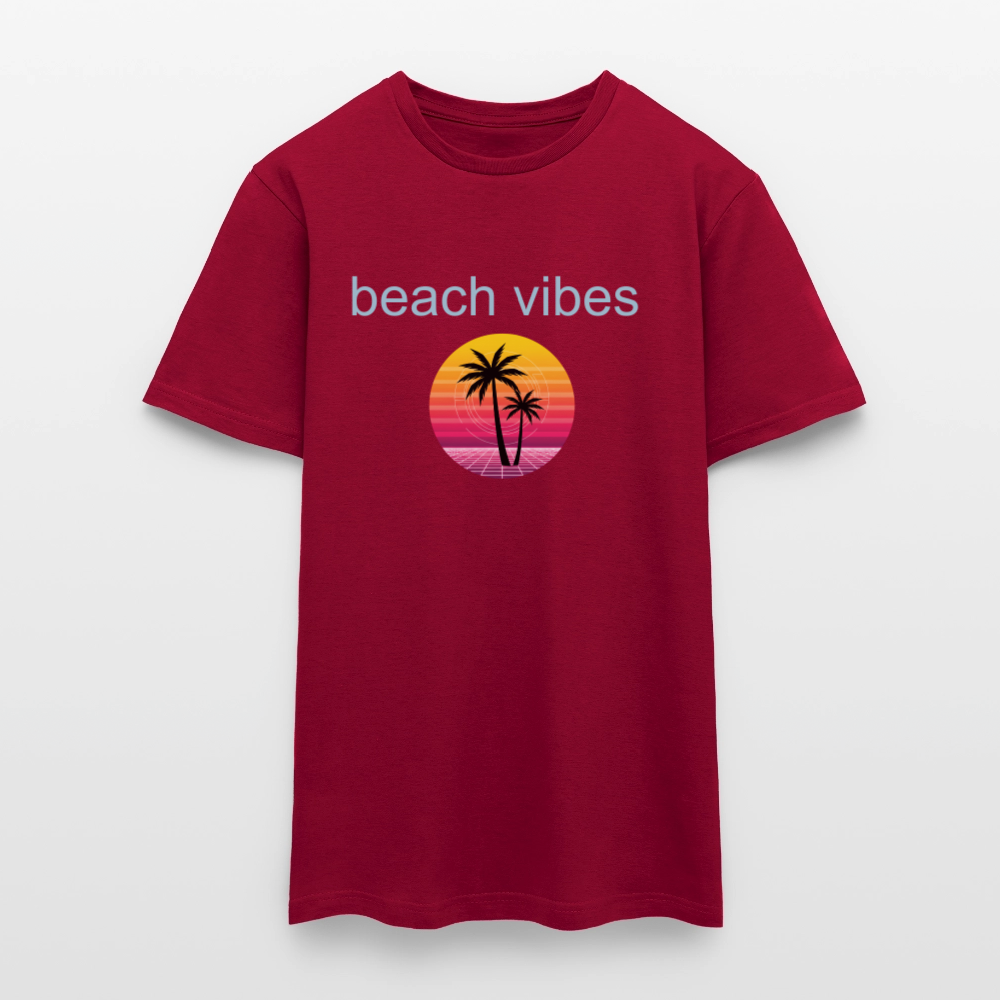 Men's T-Shirt beach - brick red