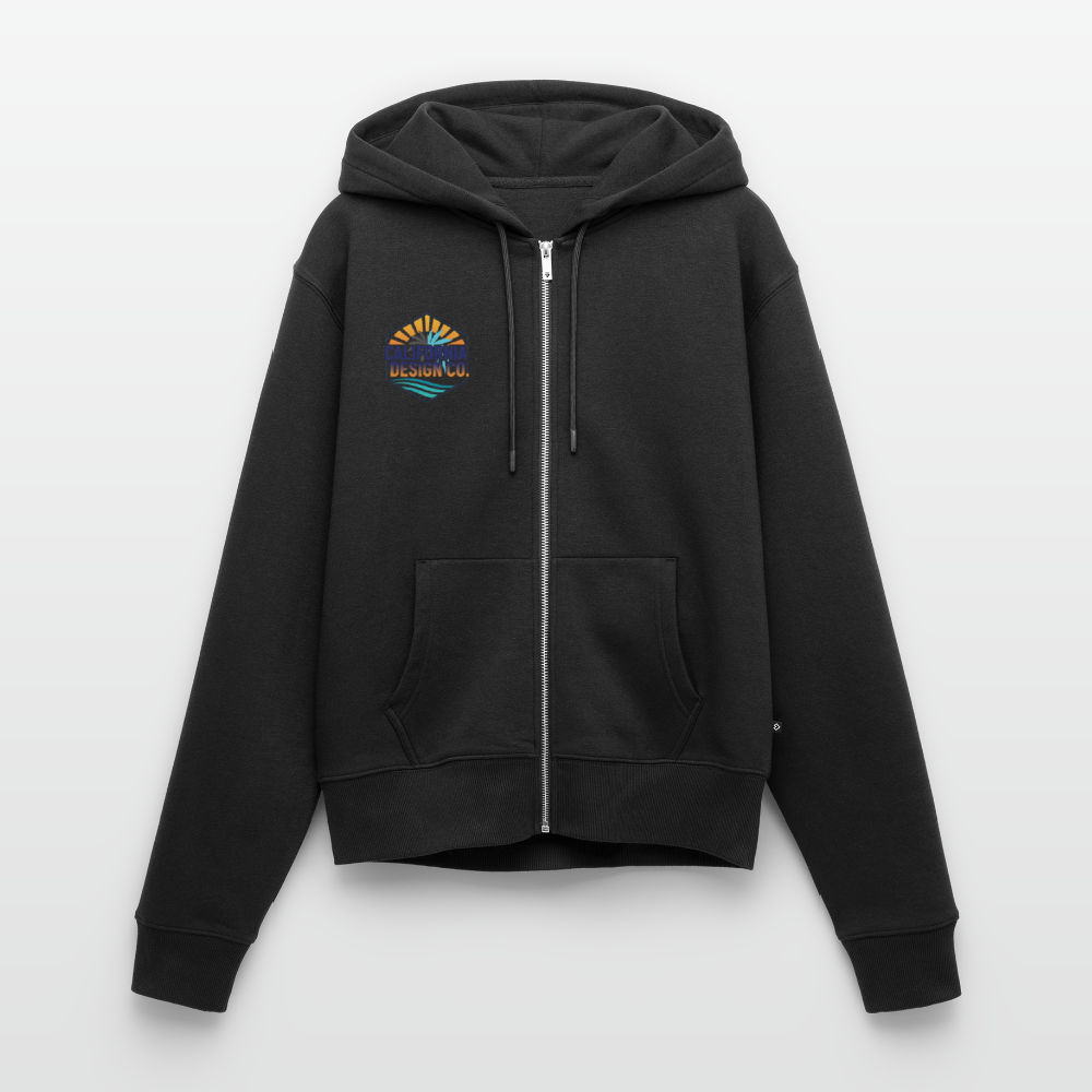 Women's Premium Hooded Jacket cali - black