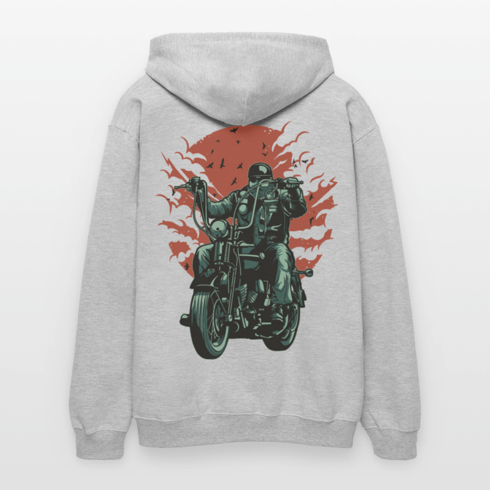 motor hood - light heather grey