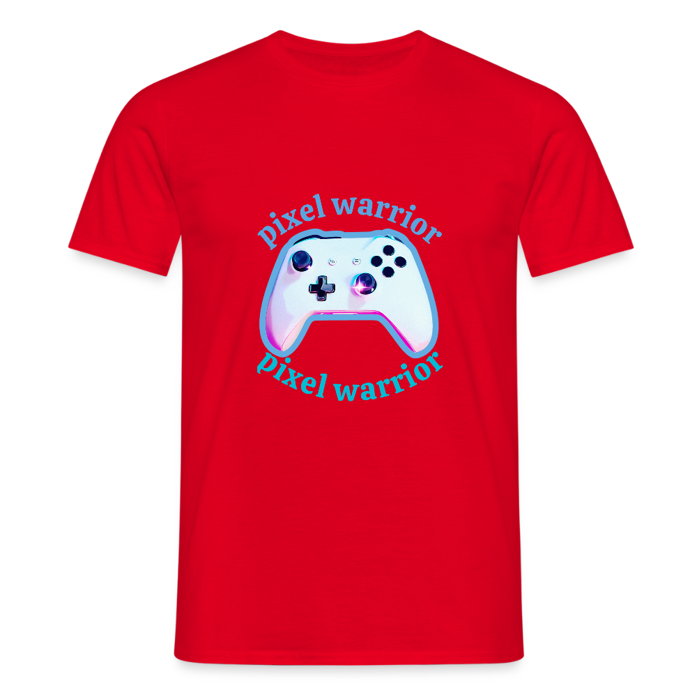 Men's T-Shirt PIXEL - red