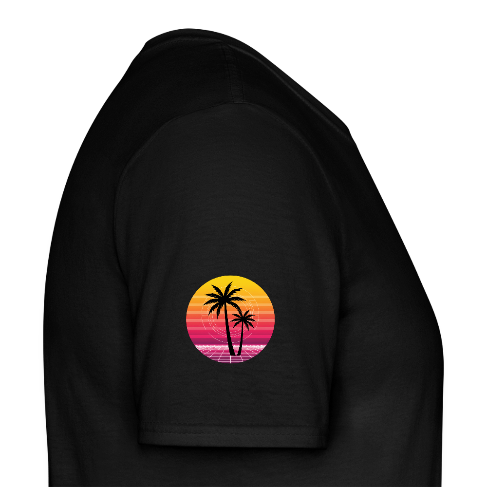 Men's T-Shirt beach - black