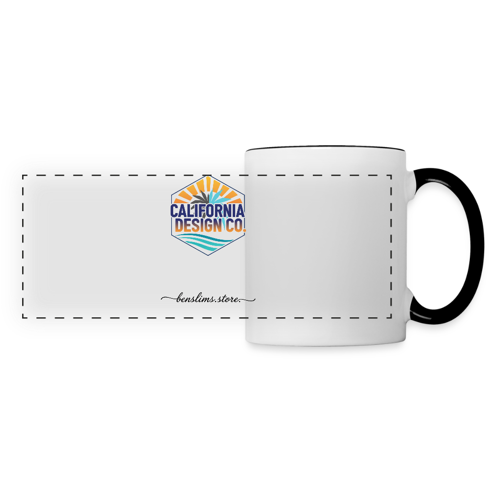Panoramic Mug - white/black