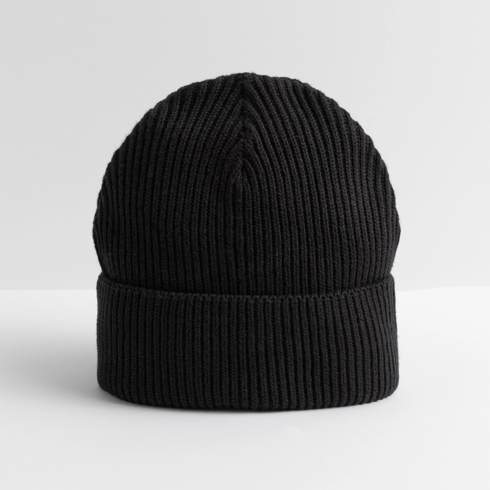 Stanley/Stella Unisex Organic FISHERMAN BEANIE - black