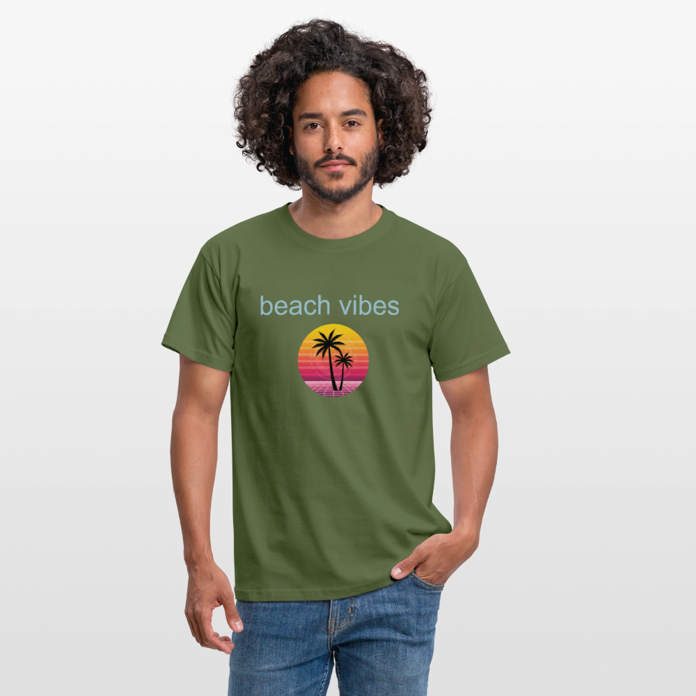 Men's T-Shirt beach - military green