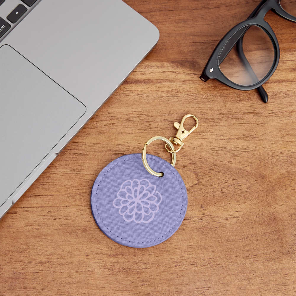 BOUTIQUE Keyring BLOSSOMS - lavender
