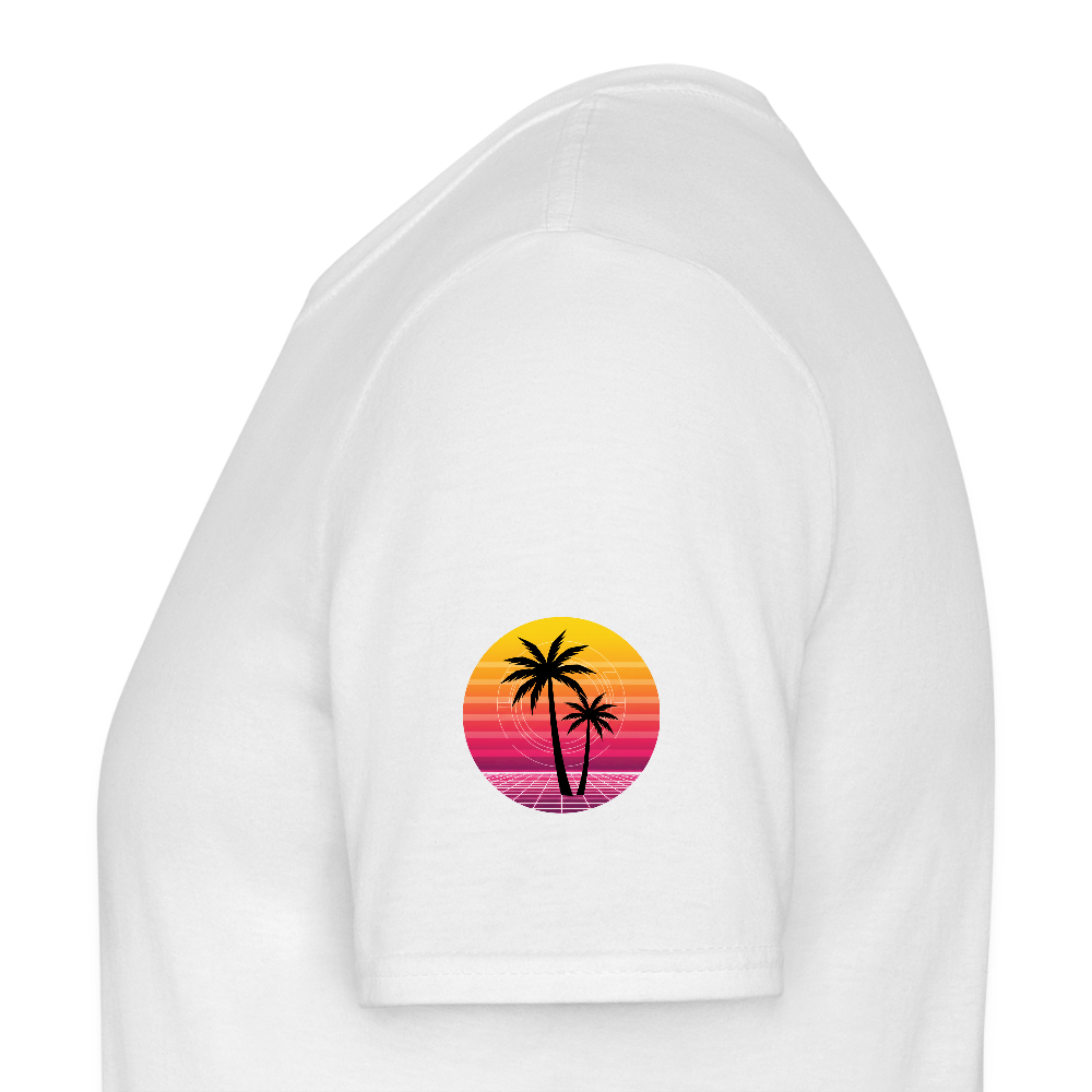 Men's T-Shirt beach - white