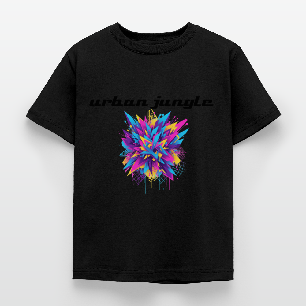 Kids' T-Shirt urban - black