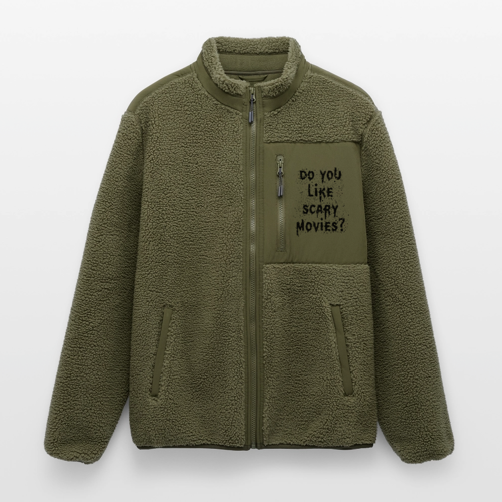 Stanley/Stella RELAXED FIT Unisex sherpa jacket - khaki