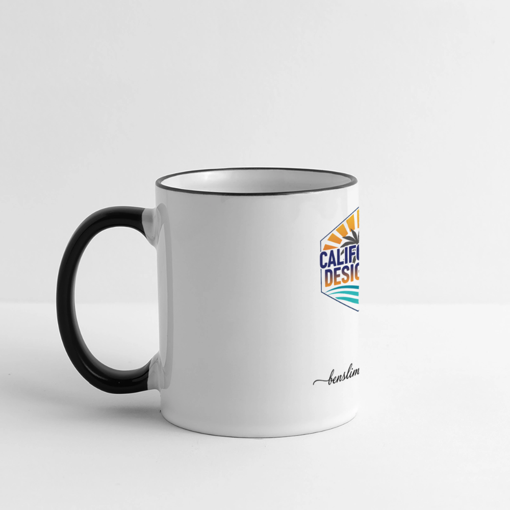 Panoramic Mug - white/black