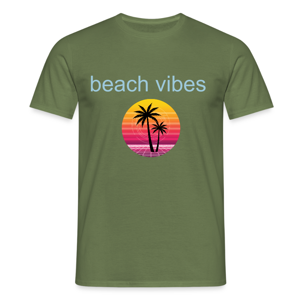 Men's T-Shirt beach - military green