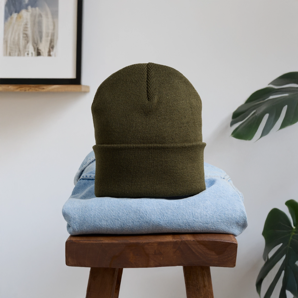 Winter Hat - olive green