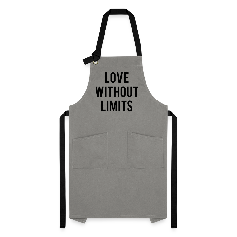 Artisan Apron - grey/black