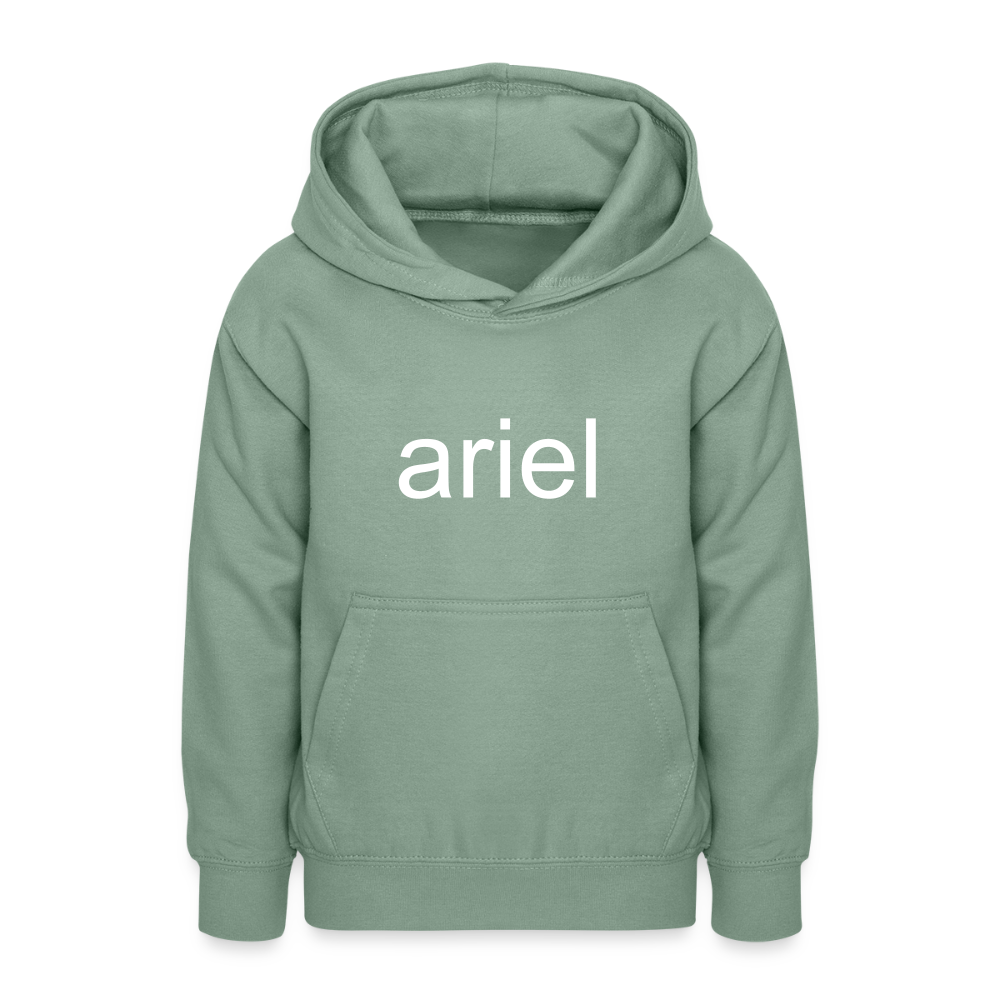 Teen Hoodie - steel green