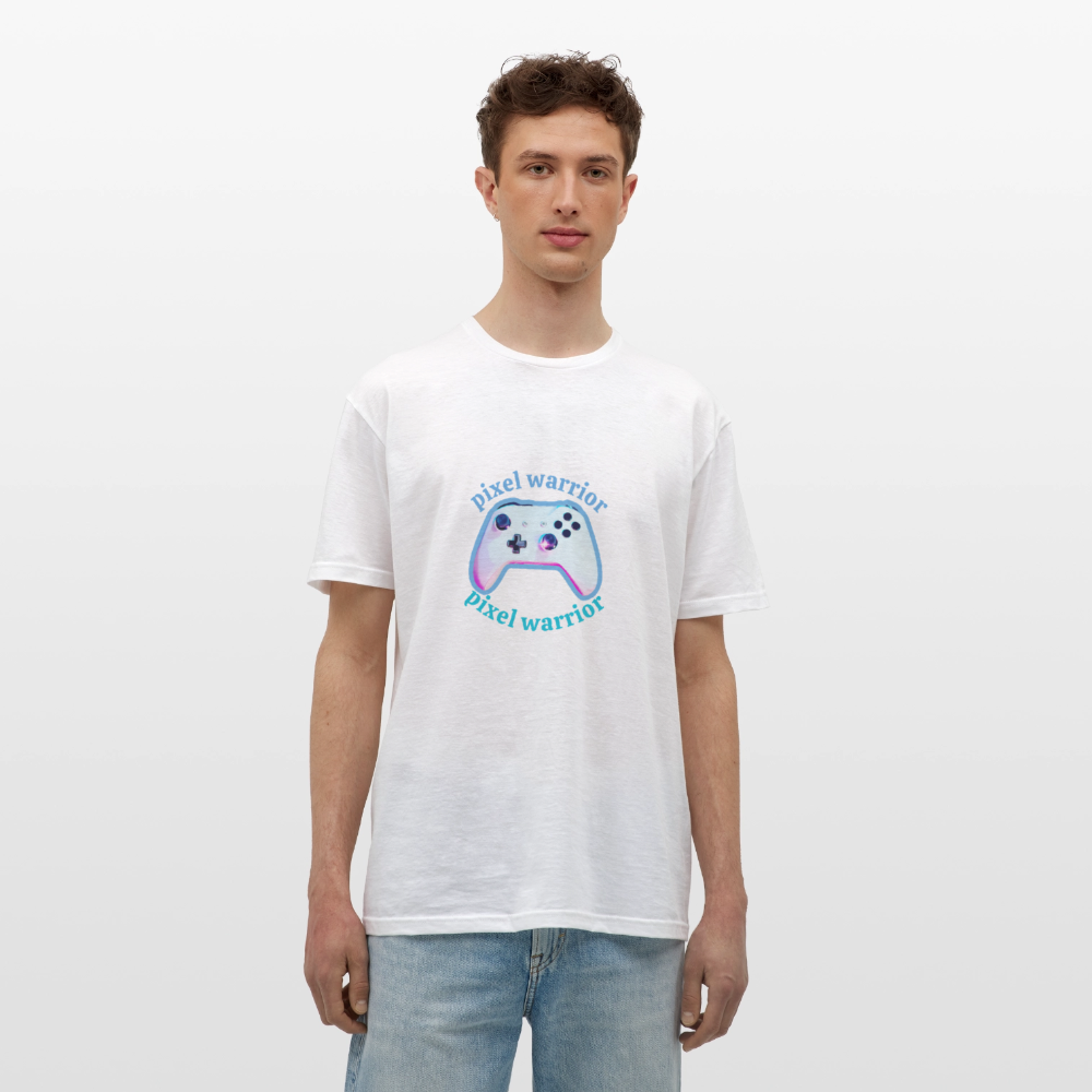 Men's T-Shirt PIXEL - white