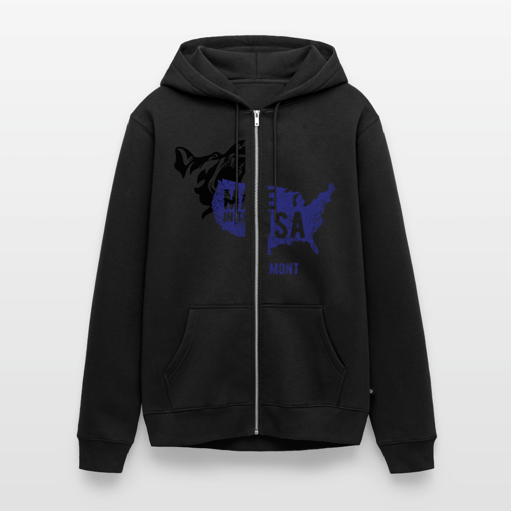 Men's Premium Hooded Jacket - black