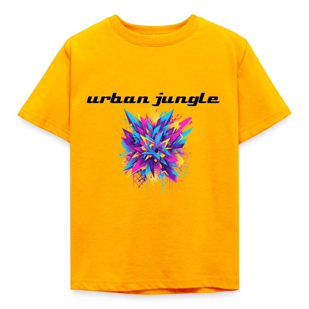 Kids' T-Shirt urban - gold