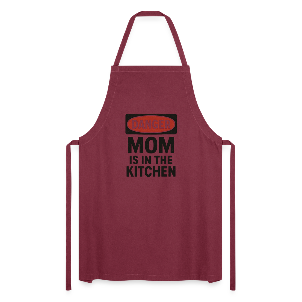Cooking Apron MOM - bordeaux