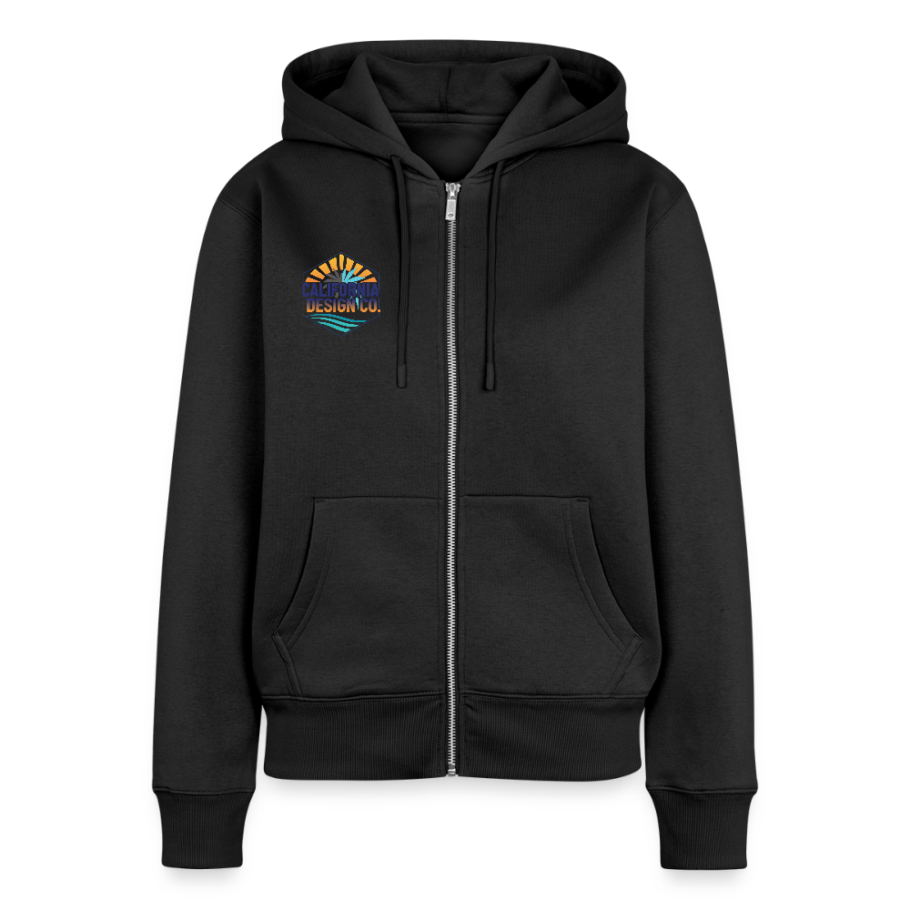 Women's Premium Hooded Jacket cali - black