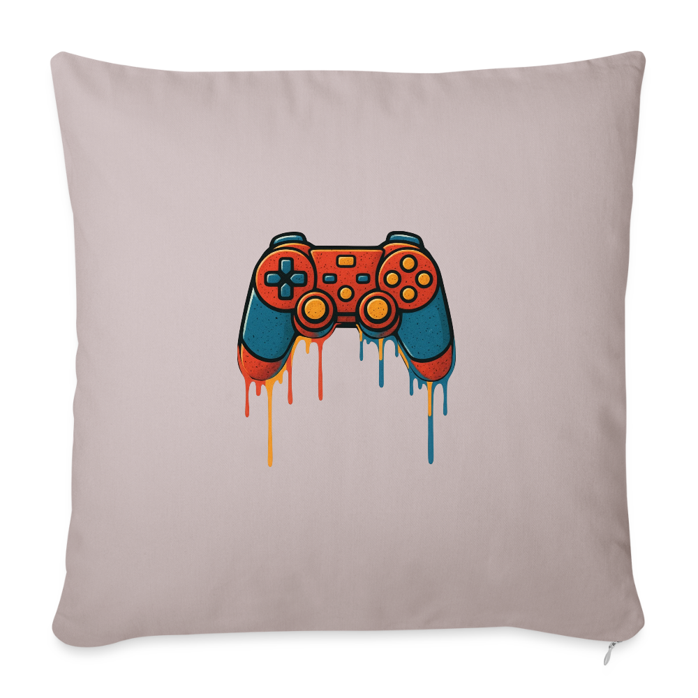 Sofa pillowcase 17,3'' x 17,3'' (45 x 45 cm) GAMING - light taupe