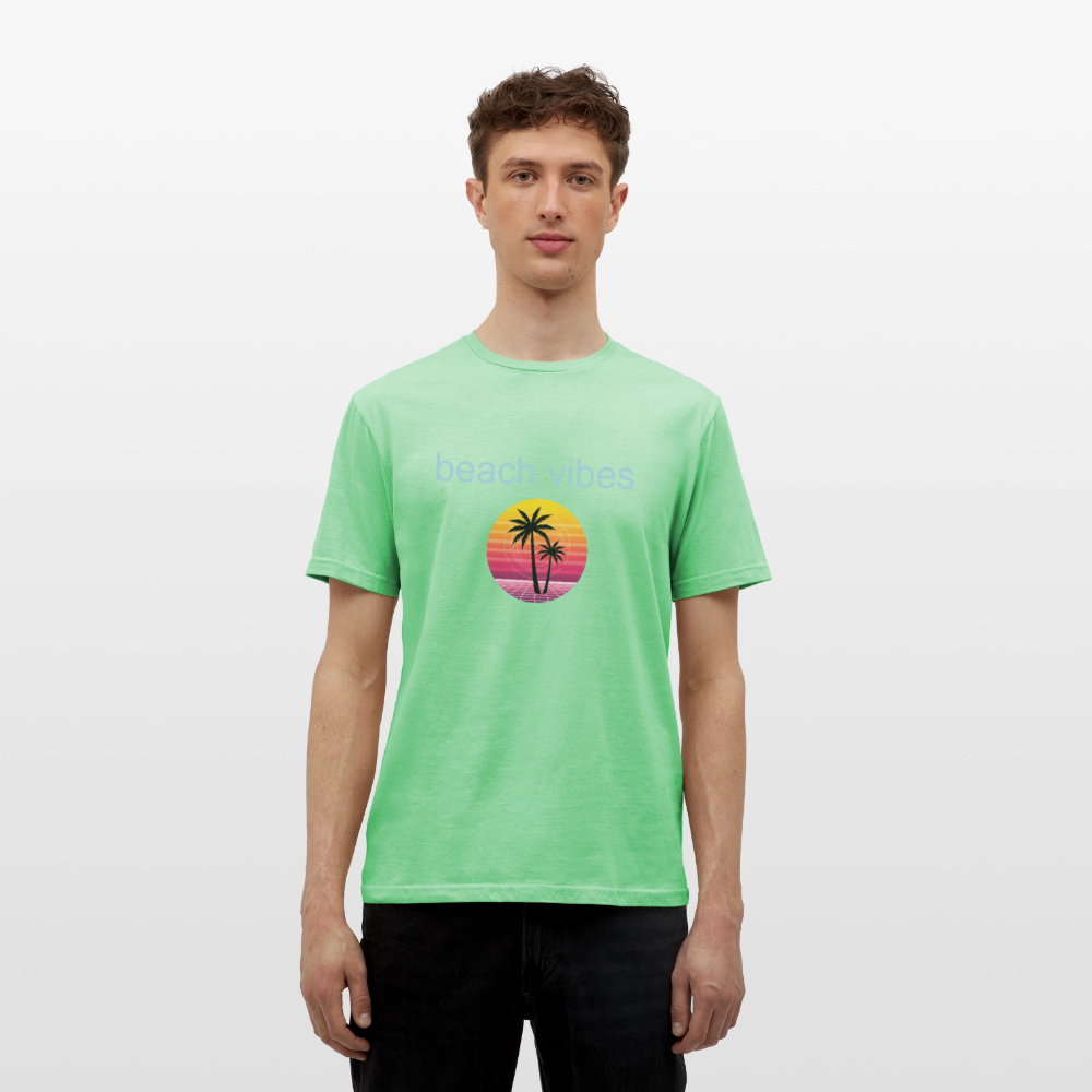 Men's T-Shirt beach - mint green