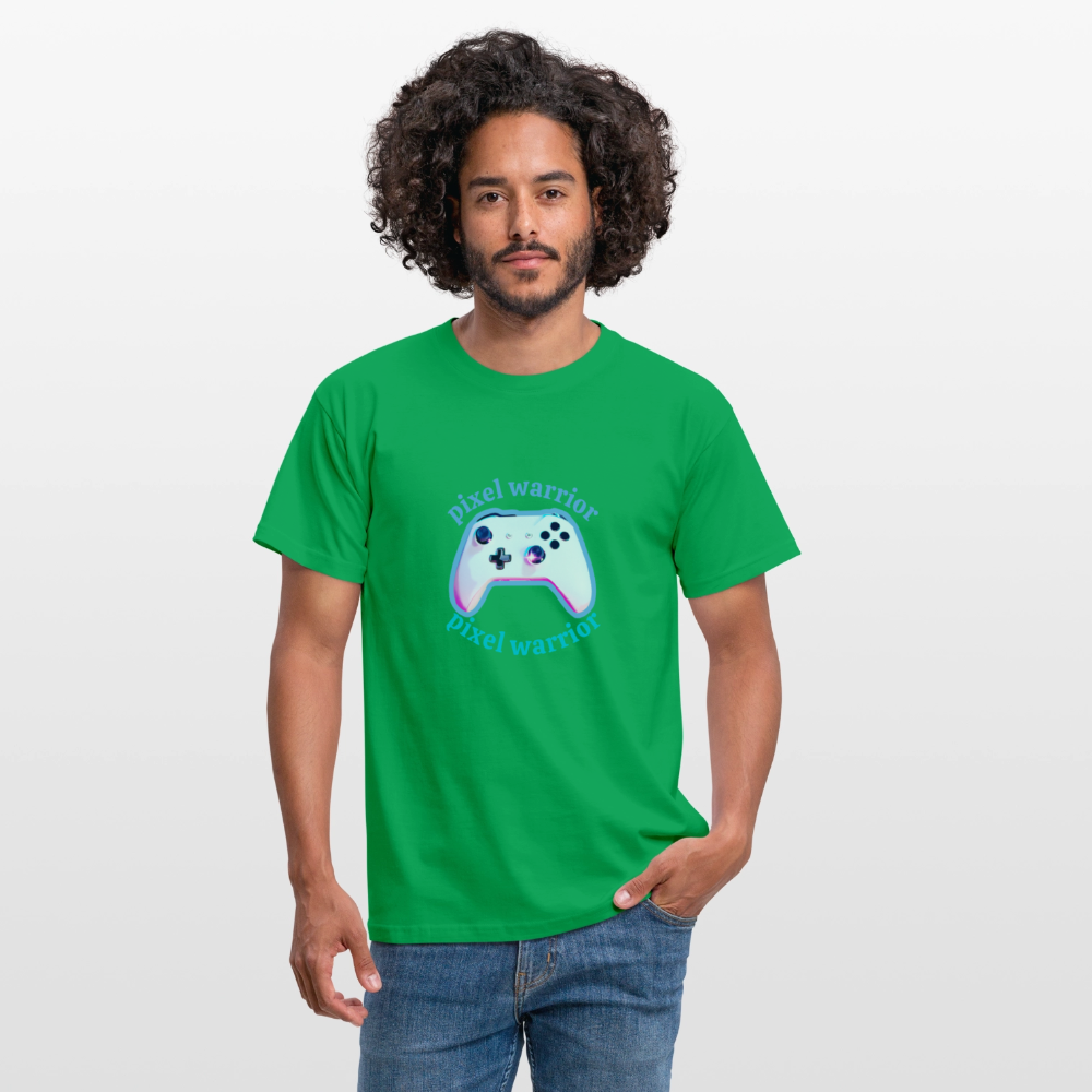 Men's T-Shirt PIXEL - kelly green