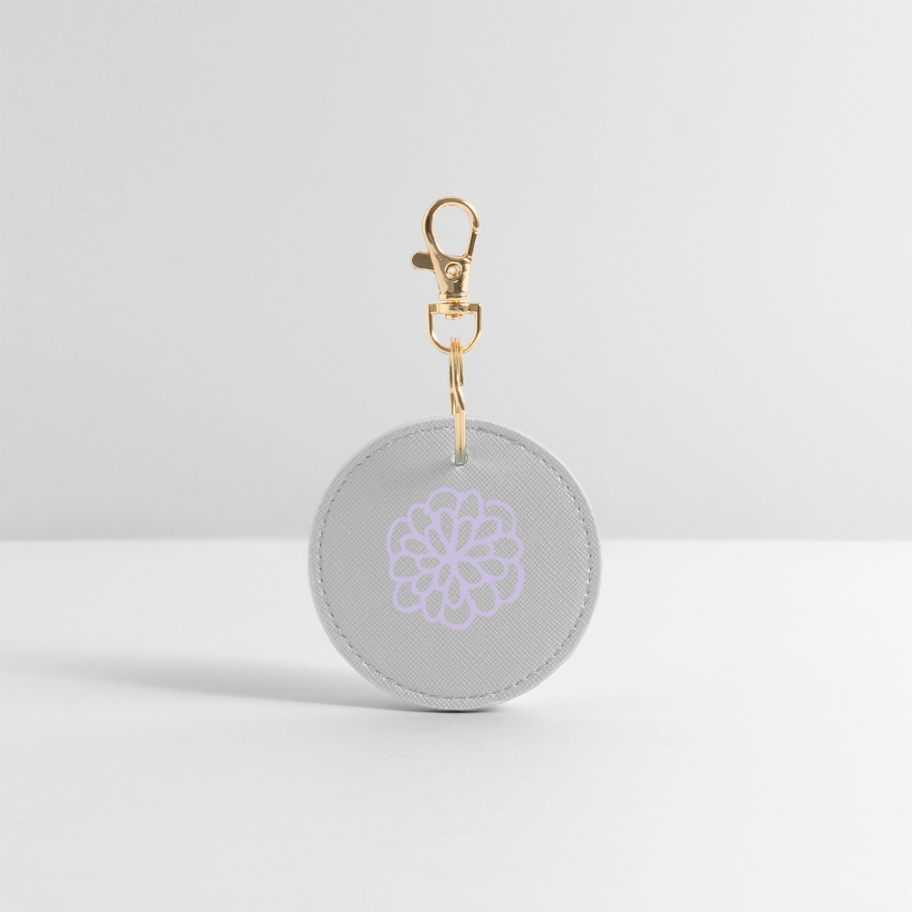 BOUTIQUE Keyring BLOSSOMS - grey
